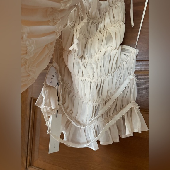 Mable by Anthropologie Two Piece Chiffon Set ✨ - Picture 7 of 10